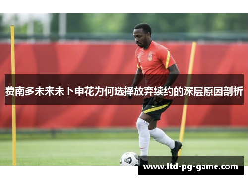 费南多未来未卜申花为何选择放弃续约的深层原因剖析